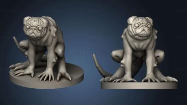 3D model All The Pugs Pug Demon Abomination (STL)