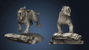 3D model Ancient Tiger Roar (STL)