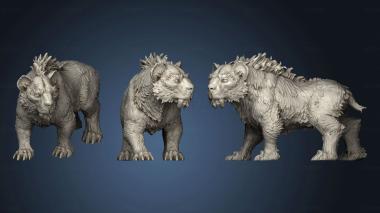 3D model Ancient Tiger Cubs Cub (STL)