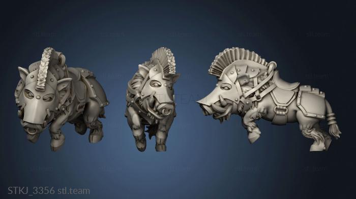 3D model Animal Mounts Boar (STL)