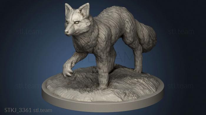 3D model Animals Fox (STL)