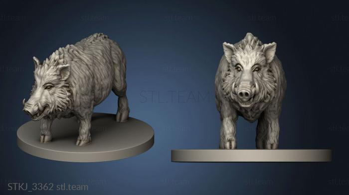 3D model Animals Hog (STL)