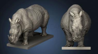 3D model Animals Rhino (STL)