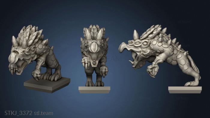 3D model Daemon Chaos Hound (STL)