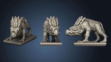 3D model Daemon Chaos Hound (STL)