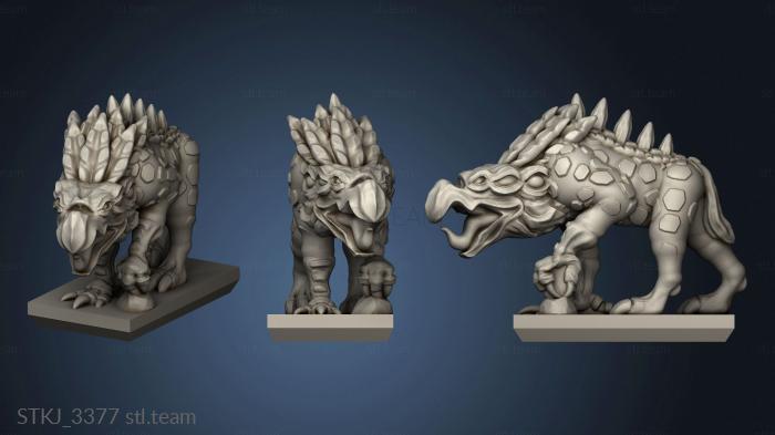 3D model Daemon Chaos Hound (STL)