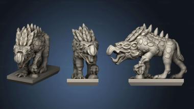 3D model Daemon Chaos Hound (STL)