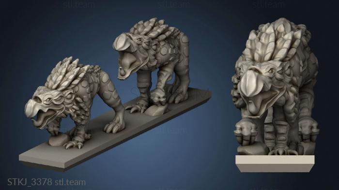 3D model Daemon Chaos Hound sstrip (STL)