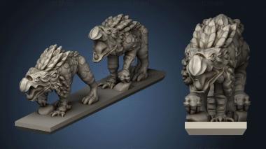 3D model Daemon Chaos Hound sstrip (STL)