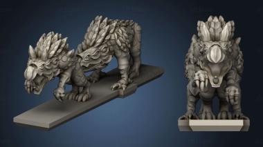 3D model Daemon Chaos Hound sstrip (STL)