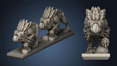 3D model Daemon Chaos Hound sstrip (STL)