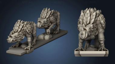 3D model Daemon Chaos Hound sstrip (STL)