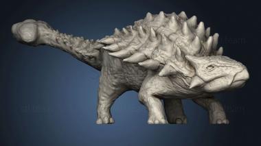 3D model Ankylosaurus Anky (STL)