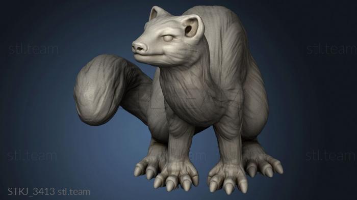 3D model Art Weasel (STL)