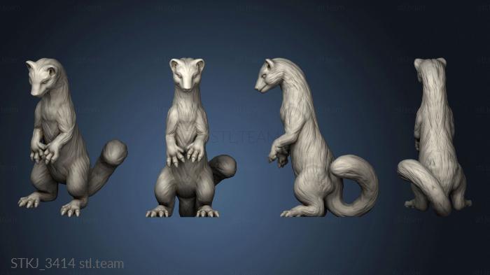 3D model Art Weasel (STL)