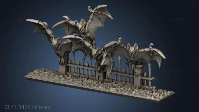 3D model bats (STL)