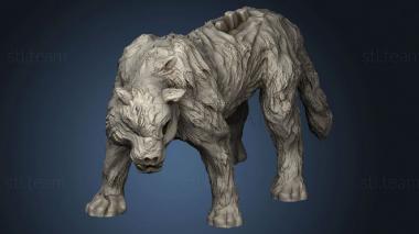 3D model Bear Zomby Tiger Horse Zombie (STL)