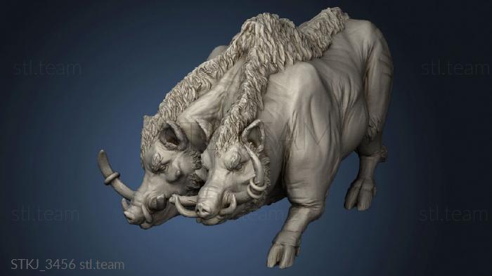 3D model Beastmen Crazed Boars Boar (STL)