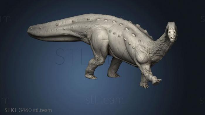 3D model Beasts Apatosaurus Leg Stomp (STL)