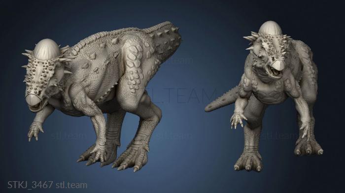 Beasts Pachycephalosaurus Pachyc Rock Basic