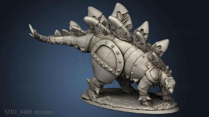 3D model Beasts Stegosaurus Bob stego battleor (STL)