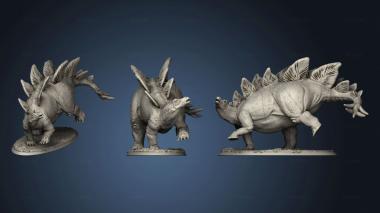 3D model Beasts Stegosaurus Bob stegos back (STL)