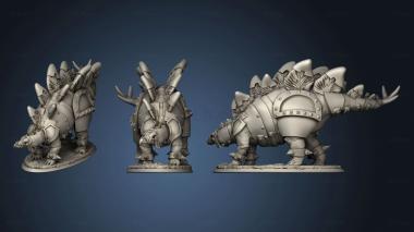 3D model Beasts Stegosaurus Stego Attack Bob battle or (STL)