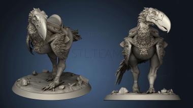 3D model Beasts Terror Bird Saddle (STL)