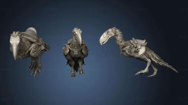 3D model Beasts Terror Bird saddle (STL)