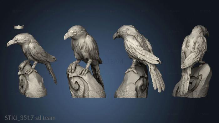 3D model Birds Crow (STL)