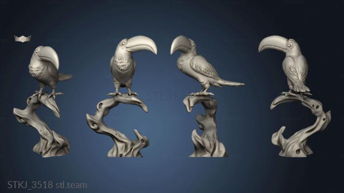 3D model Birds Crow (STL)