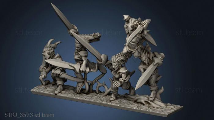 3D model blade dancers (STL)