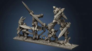 3D model blade dancers (STL)