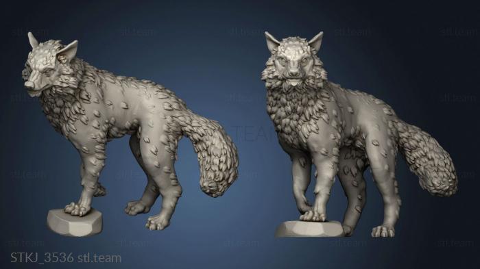 3D model Bloodfields Shapeshifters Wolf Taya Alpha (STL)