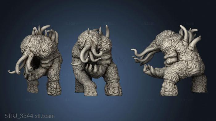 3D model Brains and Tentacles Enemies Bny Brain One (STL)