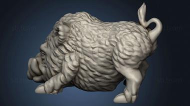 3D model Boar (STL)