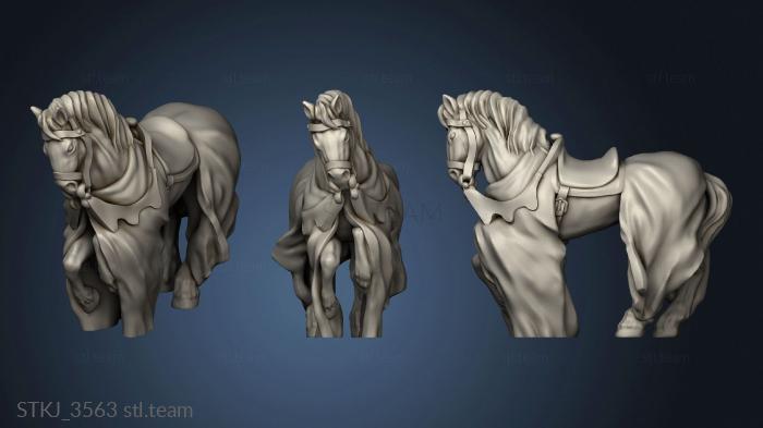 3D model horse caparison (STL)