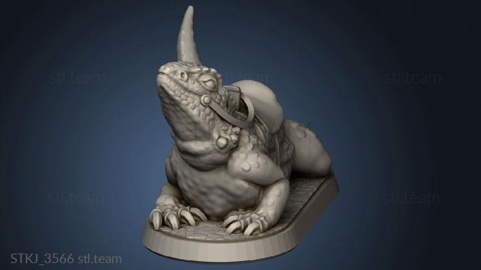 3D model lizard mount rb (STL)