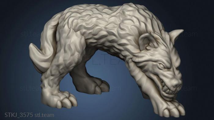 3D model Wolf (STL)