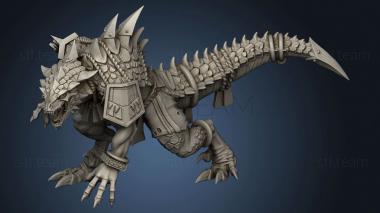 3D model Brute Fun Lizardmen Lizen Saurus Craftables ALT (STL)