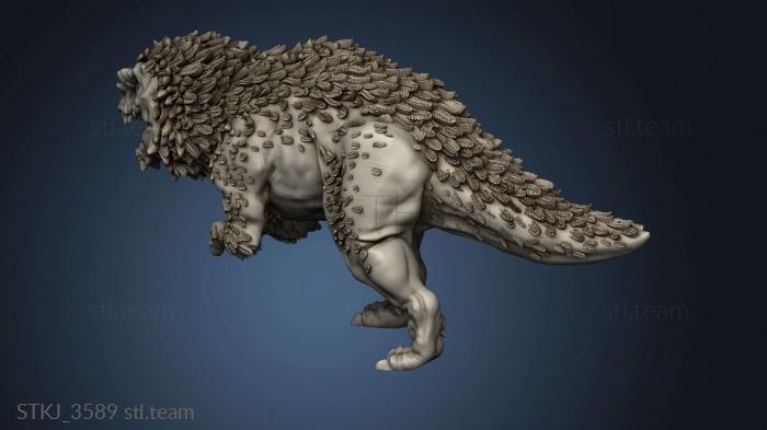 3D model Brutosaur alone (STL)