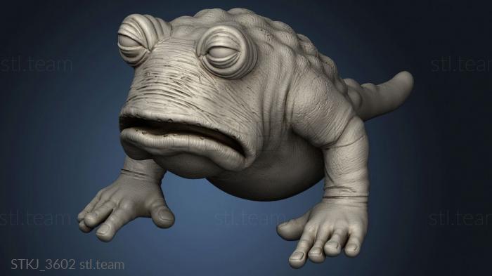 3D model Buboicullaar rd Jab frog size (STL)