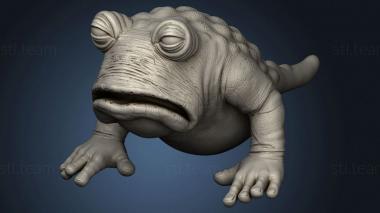 3D model Buboicullaar rd Jab frog size (STL)