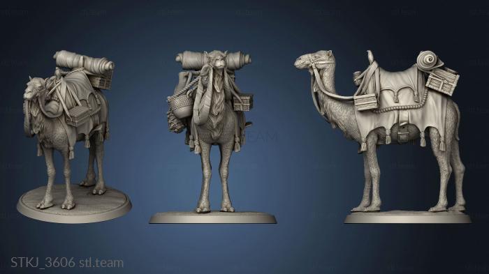 3D model Buried Tomb Camel (STL)