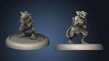 3D model Bushido The Cult Yurei Plague Rats (STL)