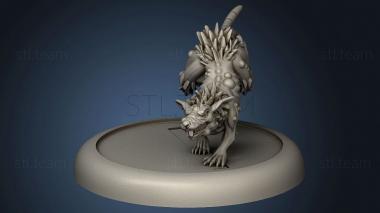 3D model Bushido The Cult Yurei Plague Rats (STL)