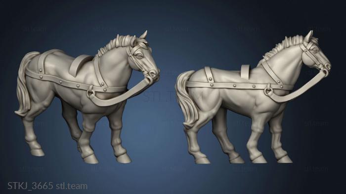 3D model CART HORSE PEG (STL)