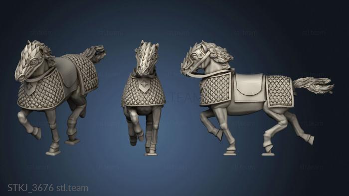 3D model Cataphract Horse (STL)