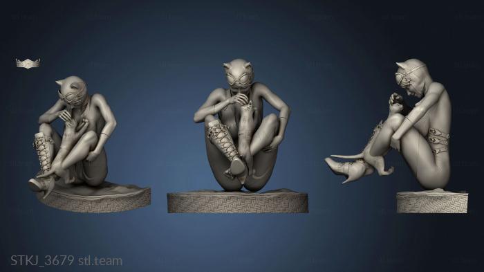 3D model Catwoman Pin Up DC (STL)