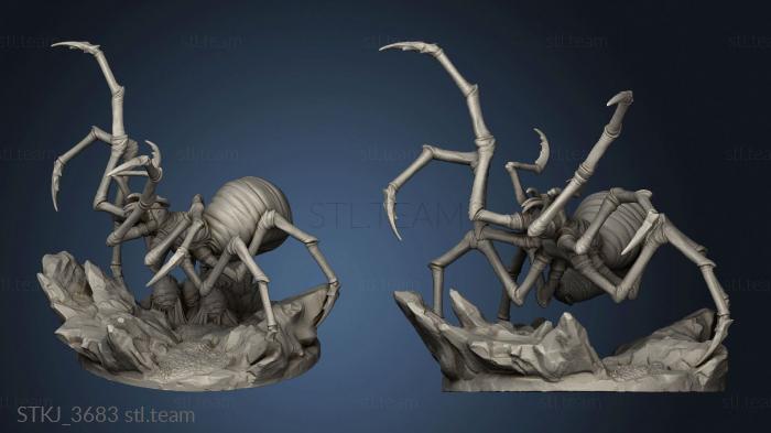 3D model Cave spiders Spider (STL)